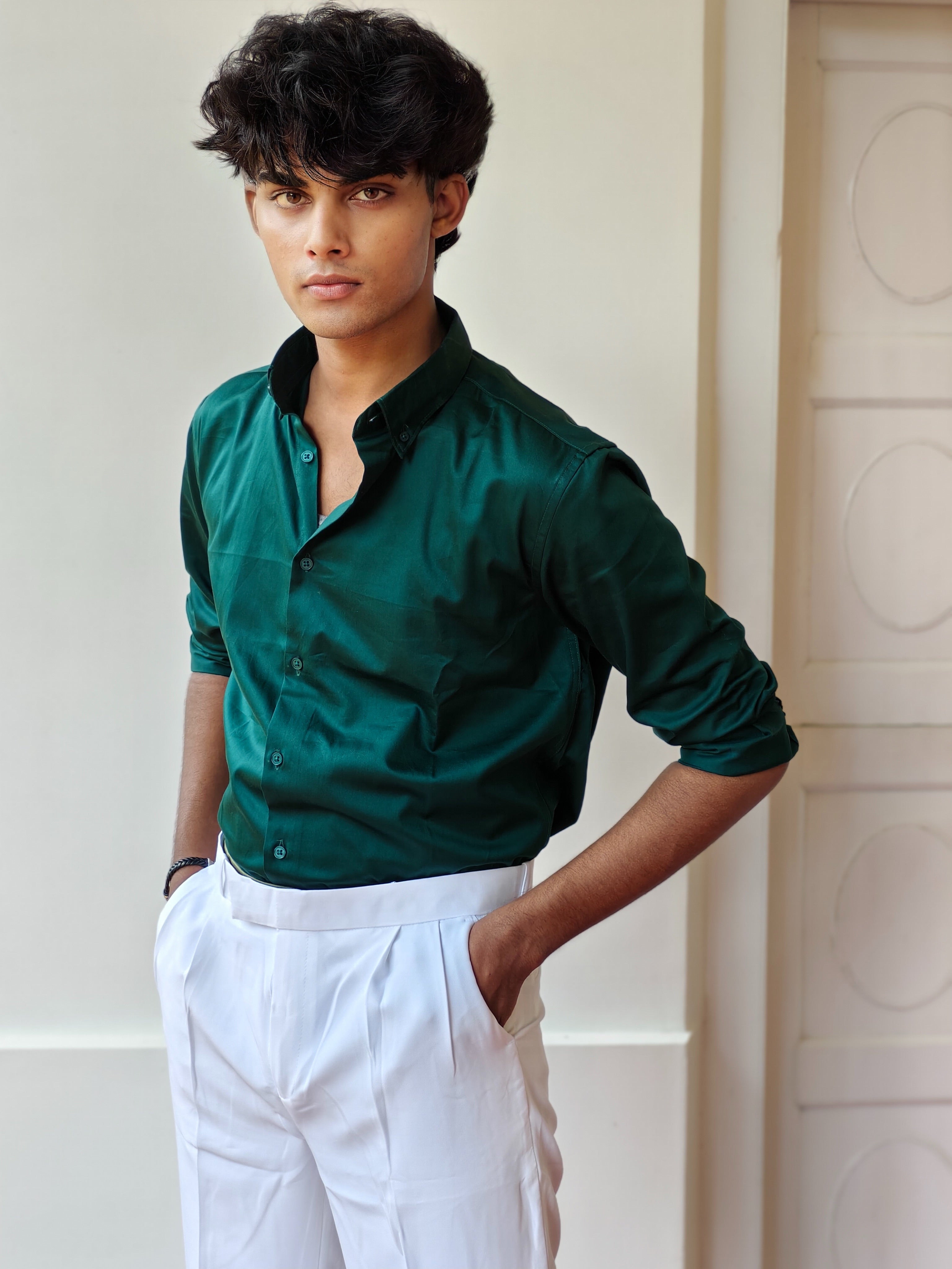 Slim Fit Easy-iron shirt